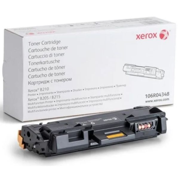 Картридж для принтера и МФУ Xerox 106R04348 черный, [106r04348]